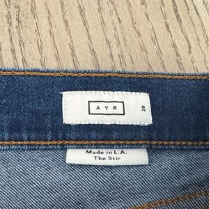 AYR Classic Blue Jeans 28 The Stir